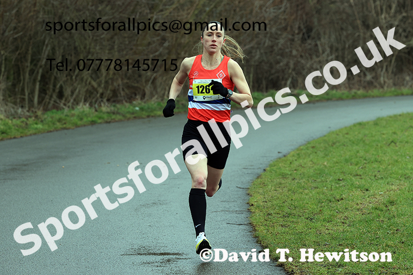Senior Women and Over-35s Women 2025 NECAA Royal Signals Road Relays Champs.,  Hetton Lyons Country Park, Hetton le Hole, County Durham. Photo: David T. Hewitson/Sports for All Pics